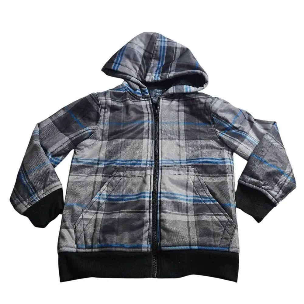 Faded Glory Plaid Boy jacket S6/7